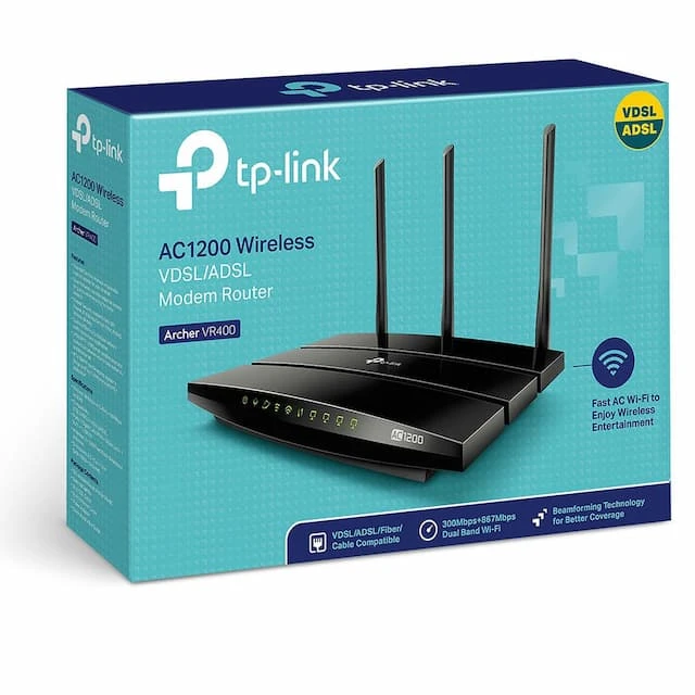 MODEM TPLINK ARCHER VR400 AC 1200 V 3.0