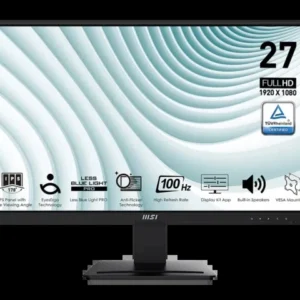 MSI PRO MP273A 27″ 100HZ IPS 1MS FHD