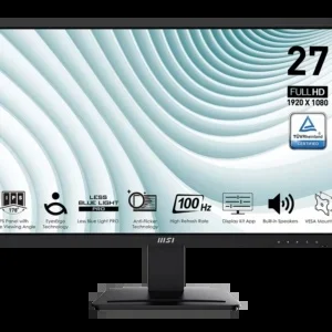 MSI PRO MP273A 27″ 100HZ IPS 1MS FHD – Image 3