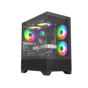 NOX RAVEN mATX 3 FANS ARGB BLACK