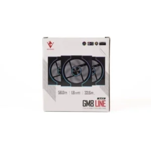 PACK 3 FANS MAGMA GM8 LINE ARGB