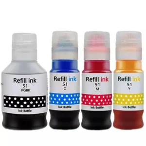 PACK Bouteilles Compatible CANON GI-51