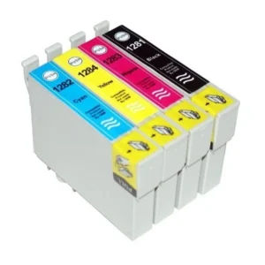 PACK CARTOUCHES EPSON T1281 / T1282 / T1283 / T1284 COMPATIBLES