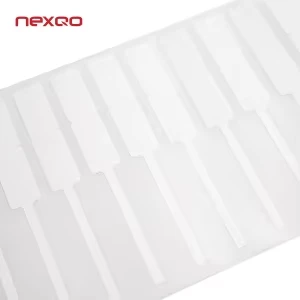 PAPIER ETIQUETTES CODE BARRE PVC BIJOUX 12mm / 70mm 2500pcs