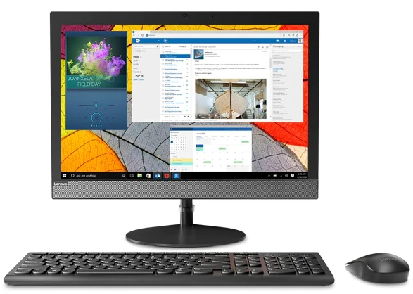 PC DE BUREAU ALL IN ONE LENOVO INTEL CELERON / 4GB / 1TO / 19.5"