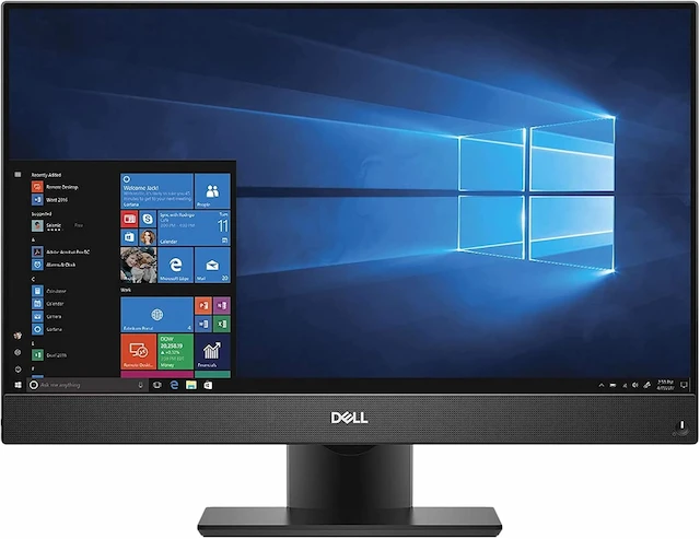 PC DE BUREAU OCCASION ALL IN ONE DELL OPTIPLEX AIO7460 I5 8500 / 8 / 256 / 24" WIN 10