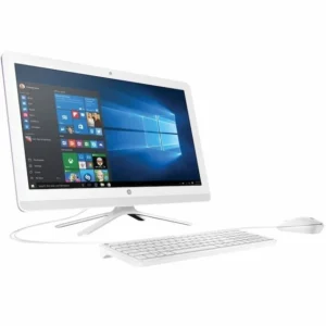 PC DE BUREAU OCCASION ALL IN ONE HP 22-B026NF BLANC AMD A6 7310 / 4 / 1TO / 22" TACTIL AC