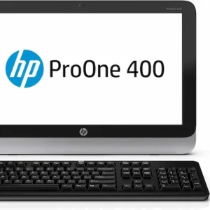 PC DE BUREAU OCCASION ALL IN ONE HP PRO ONE 400 G1 Dual Core 4EME / 4 / 500 / 20" AC