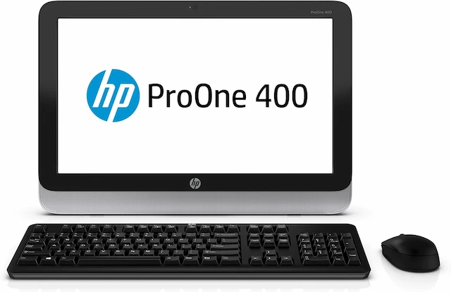 PC DE BUREAU OCCASION ALL IN ONE HP PRO ONE 400 G1 Dual Core 4EME / 4 / 500 / 20" AC