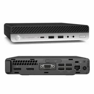 PC DE BUREAU OCCASION HP EliteDesk 800 G3 I5 6EME / 8GB / 256GB SSD