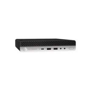 PC DE BUREAU OCCASION HP EliteDesk 800 G3 MINI I3 6EME / 8GB DDR4 / 256GB NVME DVD-RW AC