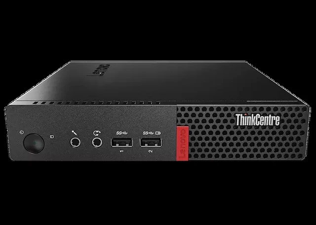 PC DE BUREAU OCCASION LENOVO THINKCENTRE M910Q / M900 DUAL COR G4400T 6EME / 8GB / 128 AC Mini