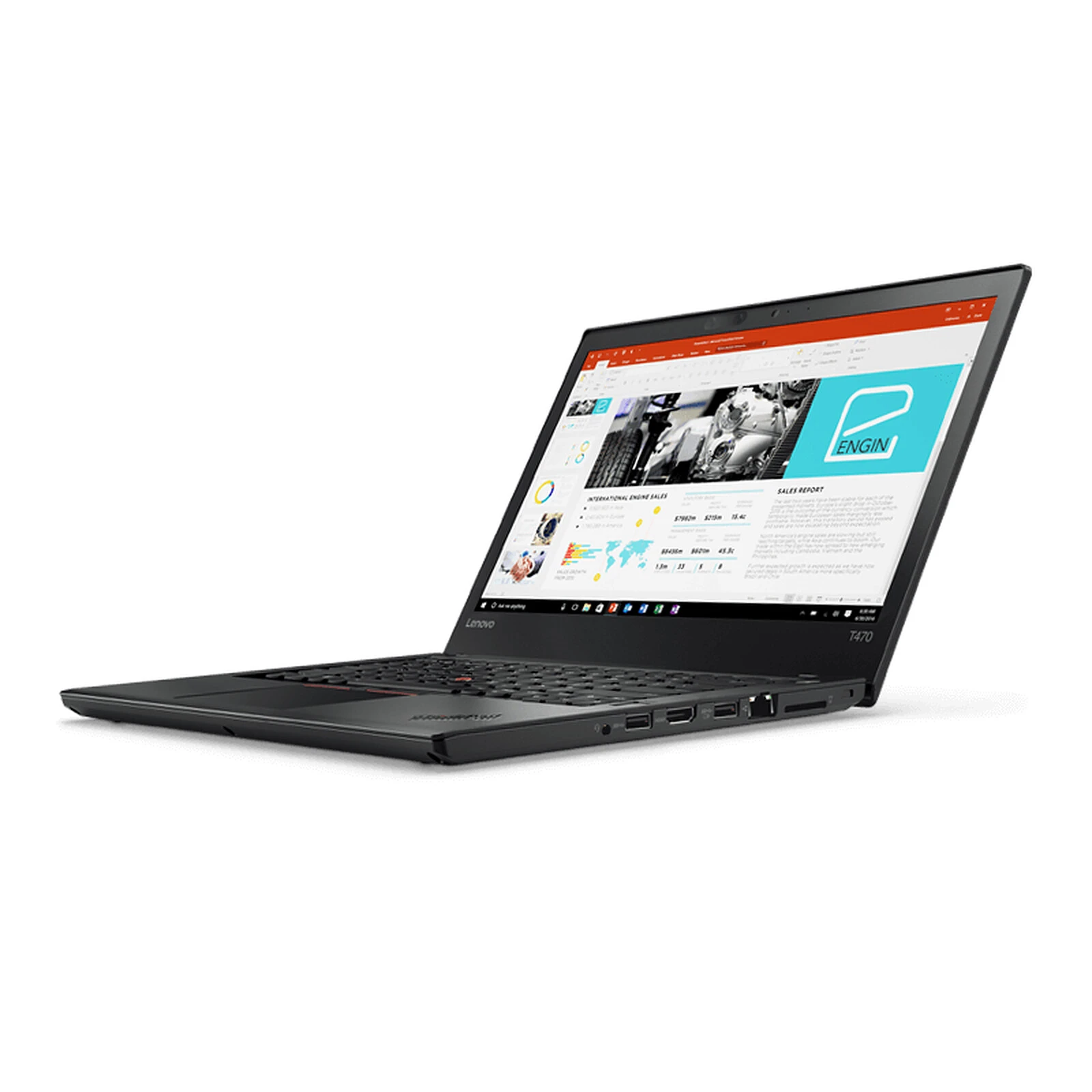 PC PORT OCCASION LENOVO THINKPAD T470S I7 7eme / 20 / 256 / 14" AC – Image 4