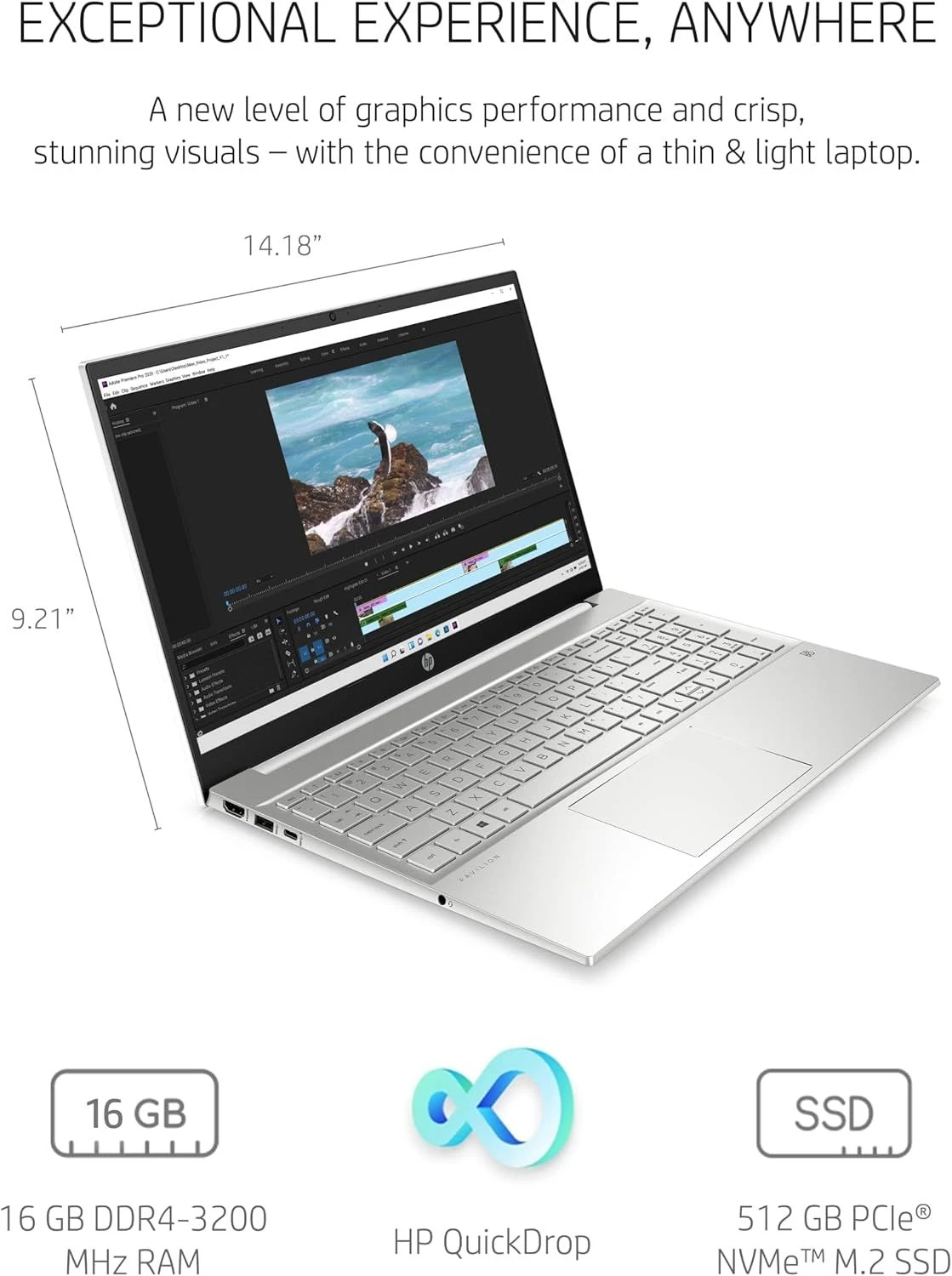 PC PORTABLE HP PAVILION 15 I7 1165G7 / 16 / 512 – Image 3