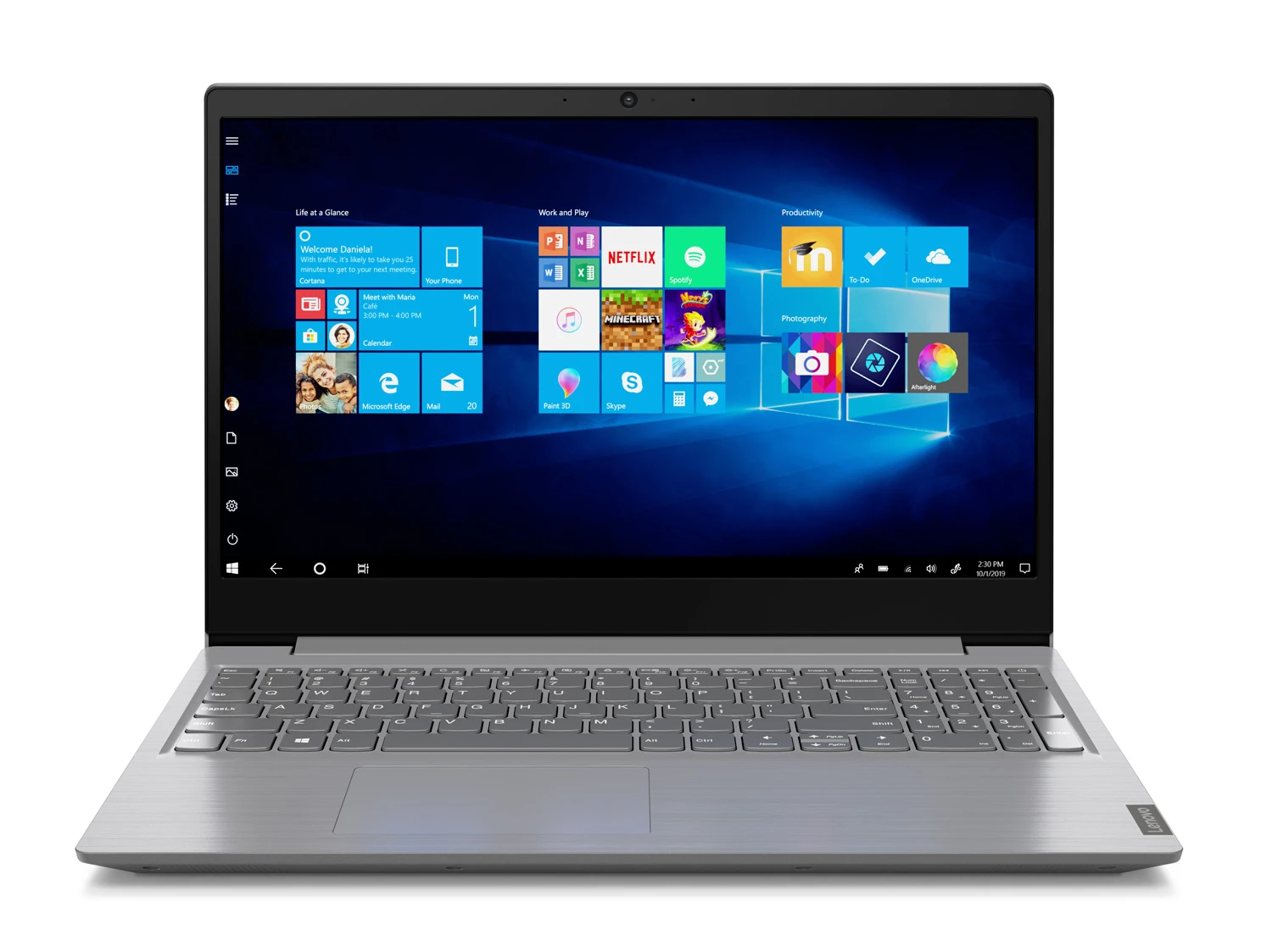 PC PORTABLE LENOVO IP3 INTEL CELERON (N4020/N4000) / 4GB / 1TO / 15.6" HD TN – Image 7