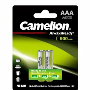 PILE CAMELION RECHARGABLE 900mh AAA R3 2 PIECE