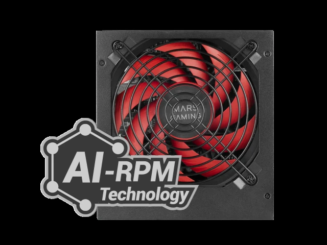 PSU MARS GAMING MPIII 550W 80+ – Image 3
