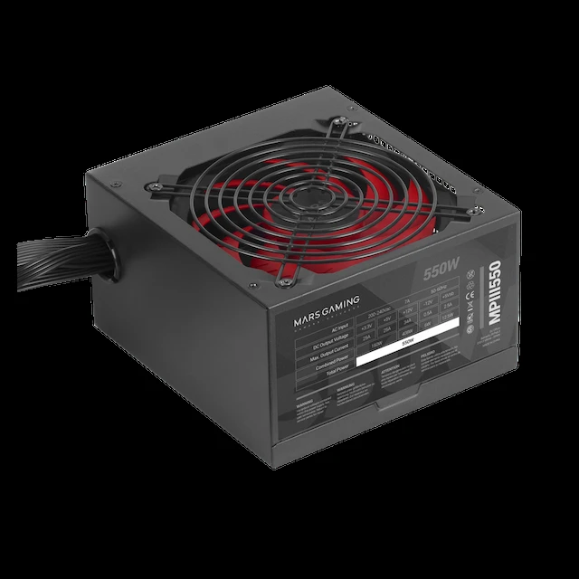 PSU MARS GAMING MPIII 550W 80+