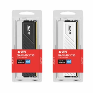 RAM DDR4 ADATA D35 8GO 3600 BLACK WHITE