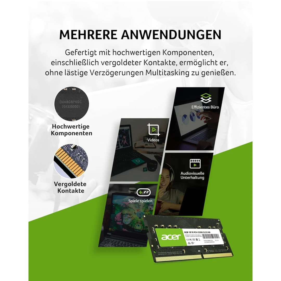 RAM PORTABLE ACER DDR4 8GO 3200MHZ – Image 4