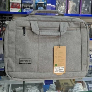 SACOCHE PC GENPOUND + SAC A DOS G-169 15.6" / GRIS / NOIR / BLEU