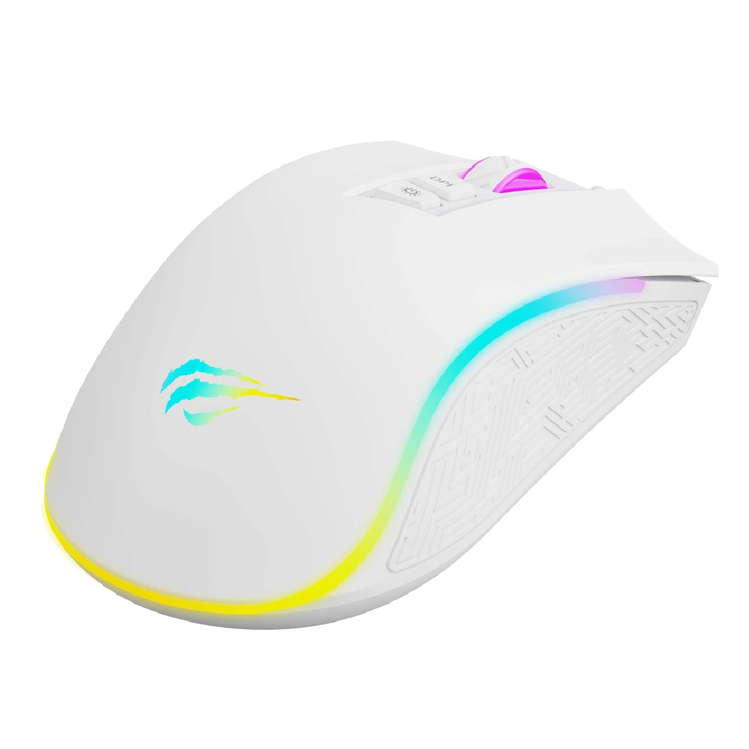 SOURIS HAVIT FIL GAMER PROGRAMMABLE RGB MS1034 – Image 3