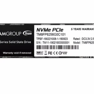SSD NVME 256 TEAMGROUP