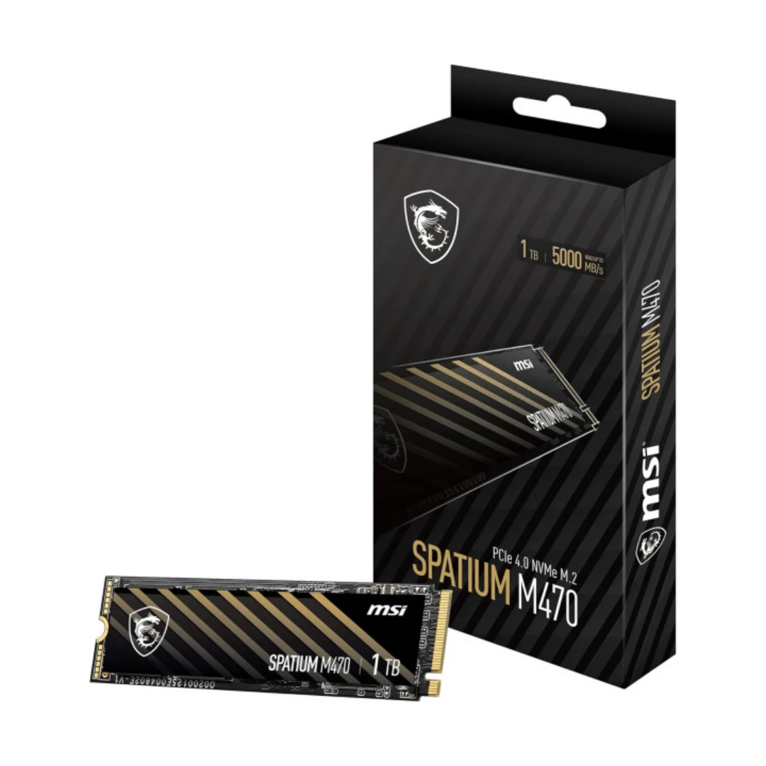 SSD NVME MSI SPATIUM M470 1TB PCIE 4.0 NVME – Image 3