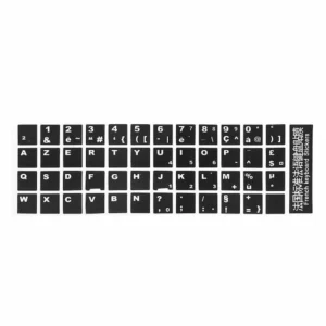 STICKER POUR CLAVIER PC SIMPLE
