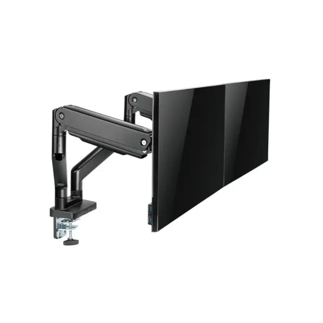 SUPPORT ECRAN TWISTED MINDS DUAL / TM-71-C012 -BLACK – Image 2