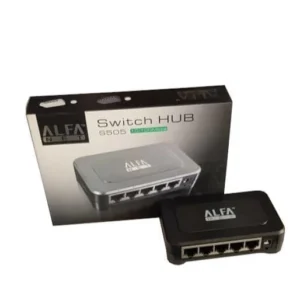 SWITCH ETHERNET ALFA 5 PORTS