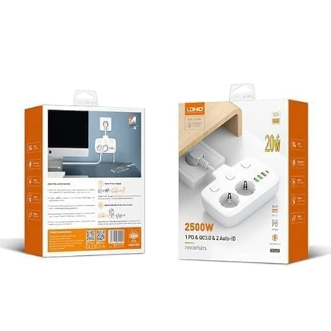 TRIPLETTE LDNIO SE-2435 – Image 5