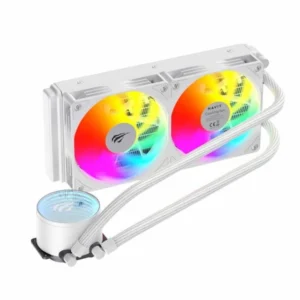 VENTILATEUR CPU HAVIT WATERCOOLING F2001 RGB 240 BLAN