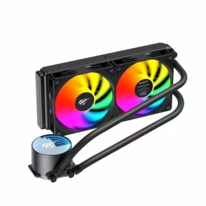 VENTILATEUR CPU HAVIT WATERCOOLING F2001 RGB 240 NOIR
