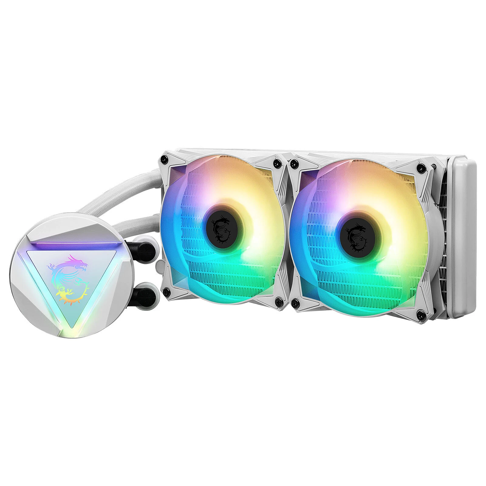 VENTILATEUR CPU MSI WATERCOOLING 240R V2 WHITE – Image 2