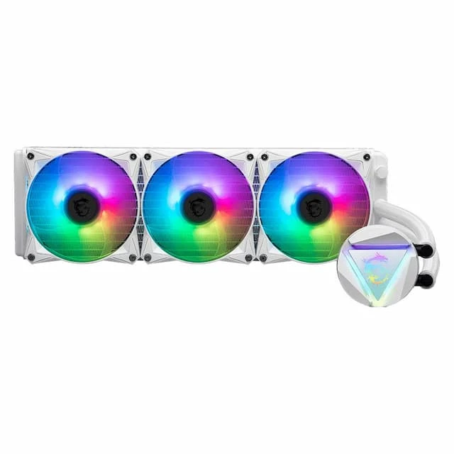 VENTILATEUR CPU MSI WATERCOOLING 360R V2 WHITE