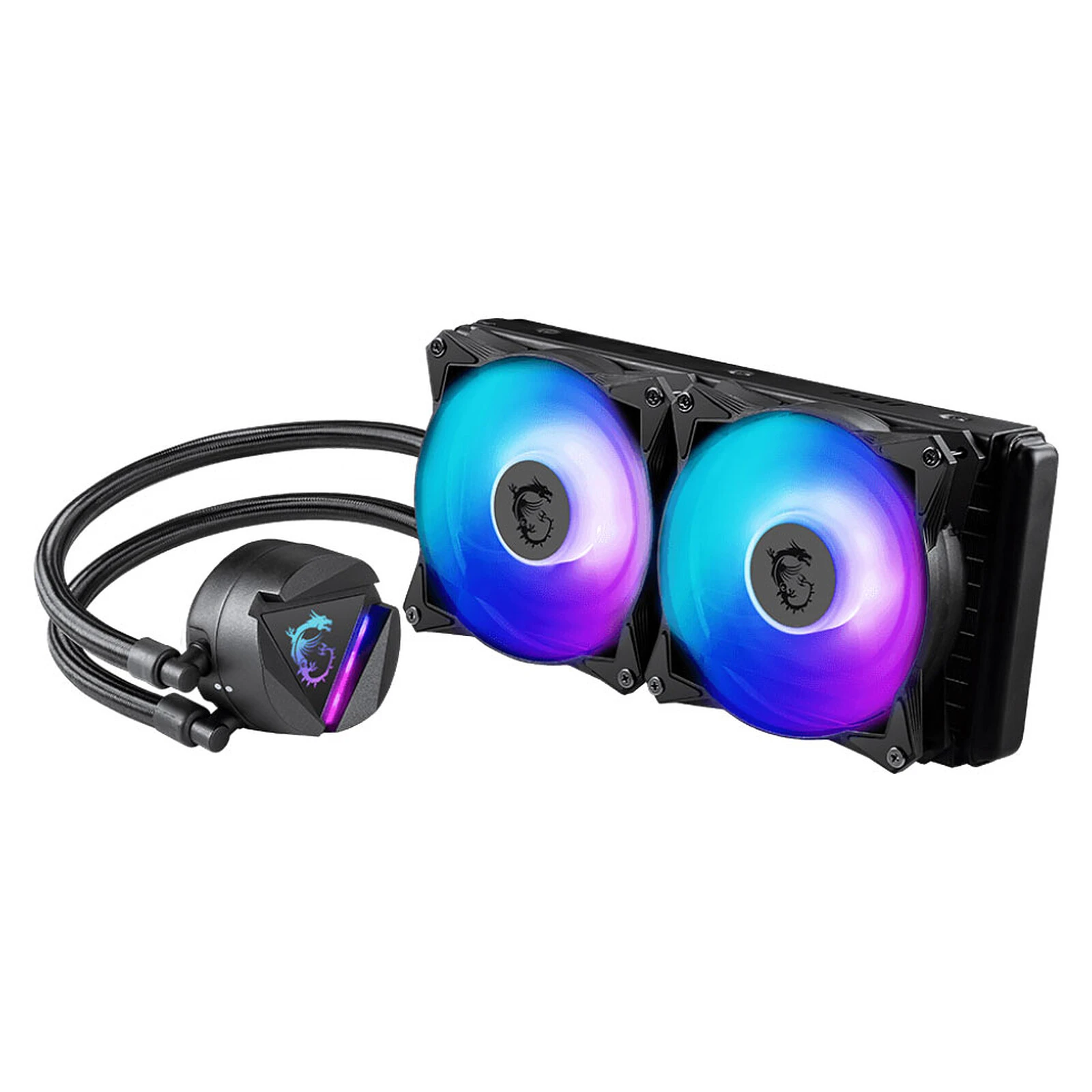 VENTILATEUR CPU MSI WATERCOOLING MAG CORELIQUID 240R V2 WHITE / BLACK