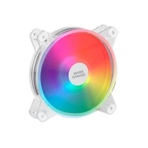 VENTILATEUR DE BOITIER MARS GAMING MFD RGB AUTO TRANSPARENT