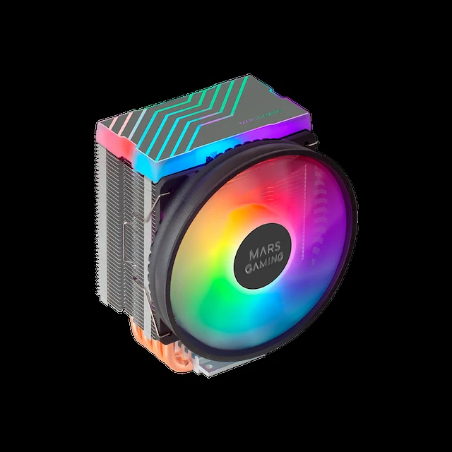 VENTILATEUR PC DE CPU MARS GAMING MCPU44 DUAL ARGB